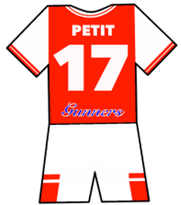 Arsenal shirt number 17