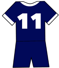 Bordeaux shirt number 11