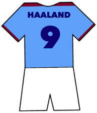 Manchester City shirt number 9