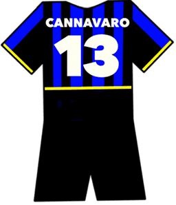 Inter Milan shirt number 13
