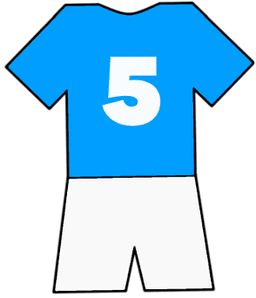Napoli shirt number 5