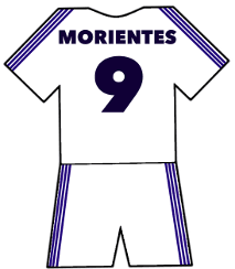 Real Madrid shirt number 9