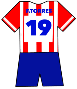 Atletico Madrid shirt number 19