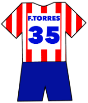 Atletico Madrid shirt number 35
