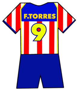 Atletico Madrid shirt number 9