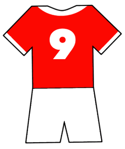 Dinamo Bucuresti shirt number 9