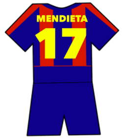 Gaizka Mendieta shirt