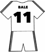 Gareth Bale shirt