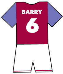 Aston Villa shirt number 6