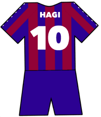 Barcelona shirt number 10
