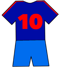 Steaua Bucuresti shirt number 10