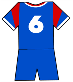 Steaua Bucuresti shirt number 6