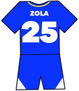 Chelsea shirt number 25