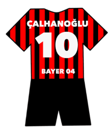 Hakan Calhanoglu shirt