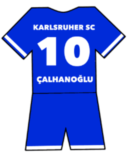Karlsruher shirt number 10