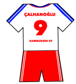 Hamburger SV shirt number 9