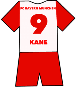 Bayern Munich shirt number 9