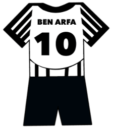 Newcastle Utd shirt number 10
