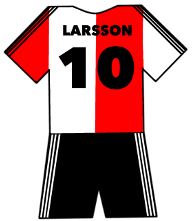 Feyenoord shirt number 10