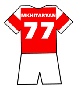 Arsenal shirt number 77