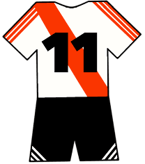 River Plate shirt number 11