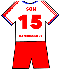 Hamburger SV shirt number 15
