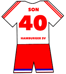 Hamburger SV shirt number 40