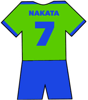 Hidetoshi Nakata shirt