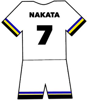 Hidetoshi Nakata shirt