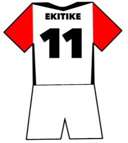 Eintracht Frankfurt shirt number 11