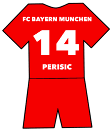 Bayern Munich shirt number 14