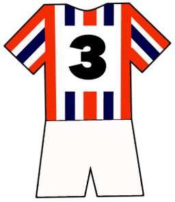 Willem II shirt number 3