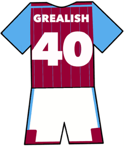 Aston Villa shirt number 40