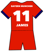James Rodríguez shirt