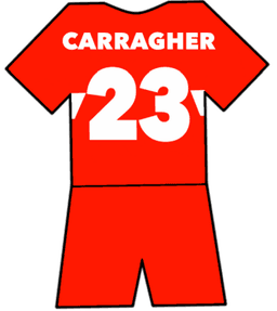 Liverpool shirt number 23