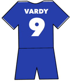 Leicester City shirt number 9