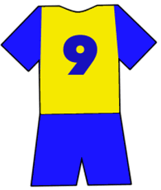 Stocksbridge Park Steels shirt number 9