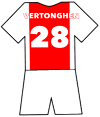 Ajax shirt number 28