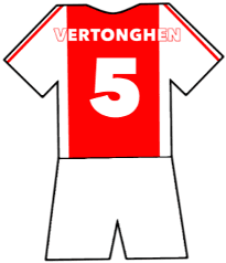 Ajax shirt number 5