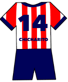 Guadalajara shirt number 14