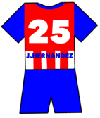 Guadalajara shirt number 25