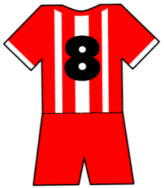 Talleres shirt number 8