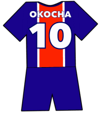 Paris Saint-Germain shirt number 10