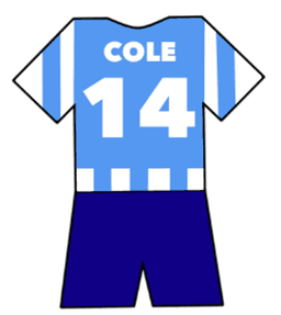 Coventry City shirt number 14