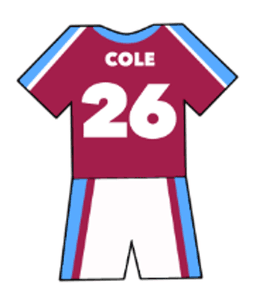 West Ham United shirt number 26
