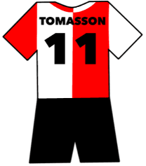 Feyenoord shirt number 11
