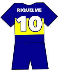 Juan Román Riquelme shirt