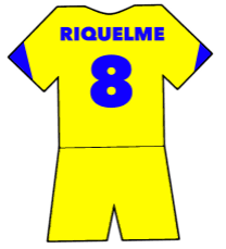 Villarreal shirt number 8