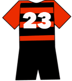 Flamengo shirt number 23