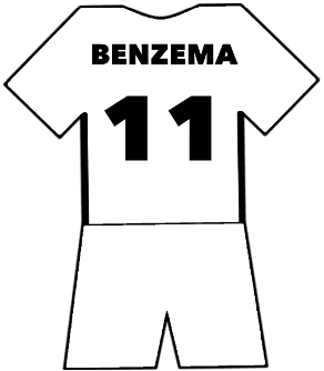 Karim Benzema shirt